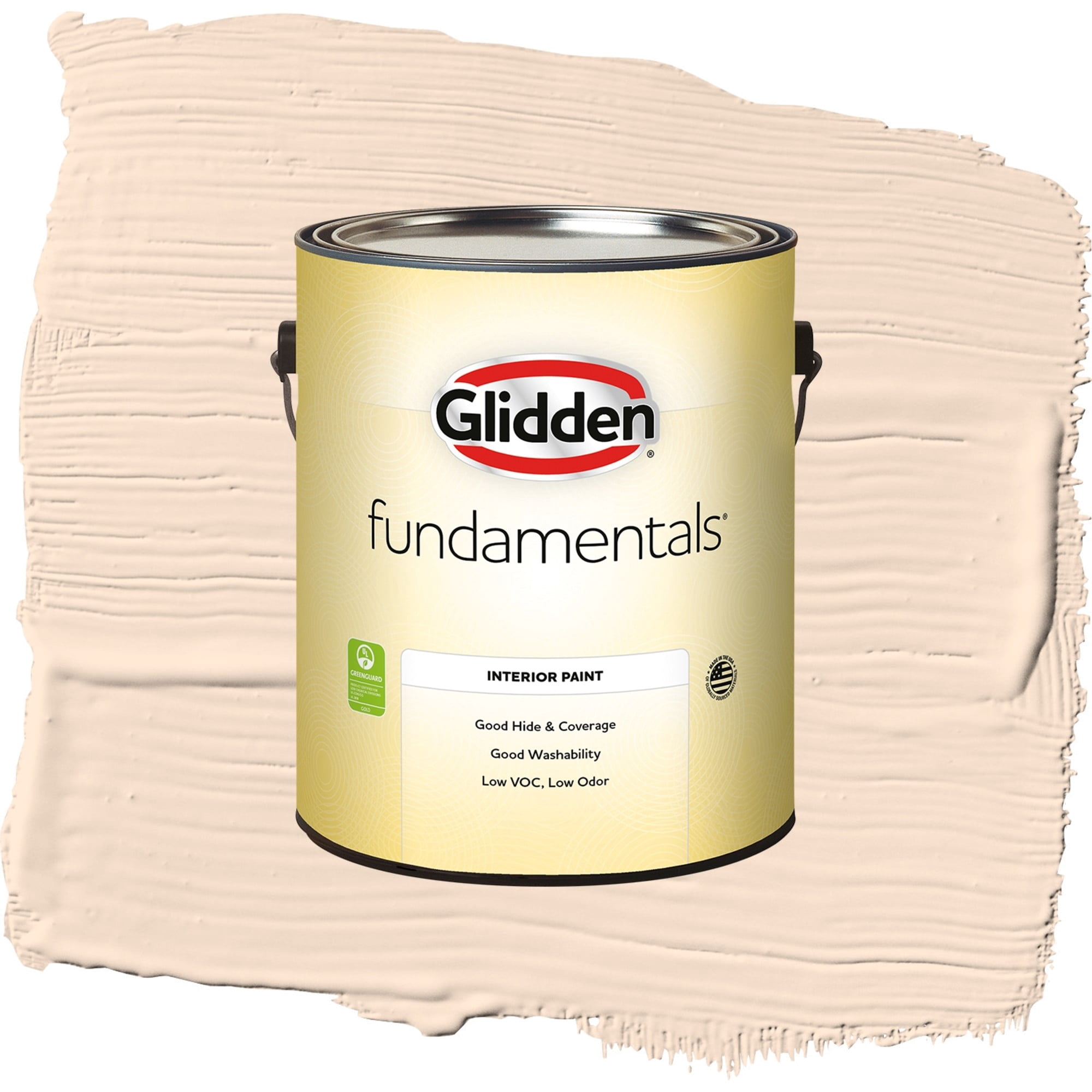 Glidden Fundamentals Pecan Sandie Eggshell Interior Paint and Primer, 1 Gallon