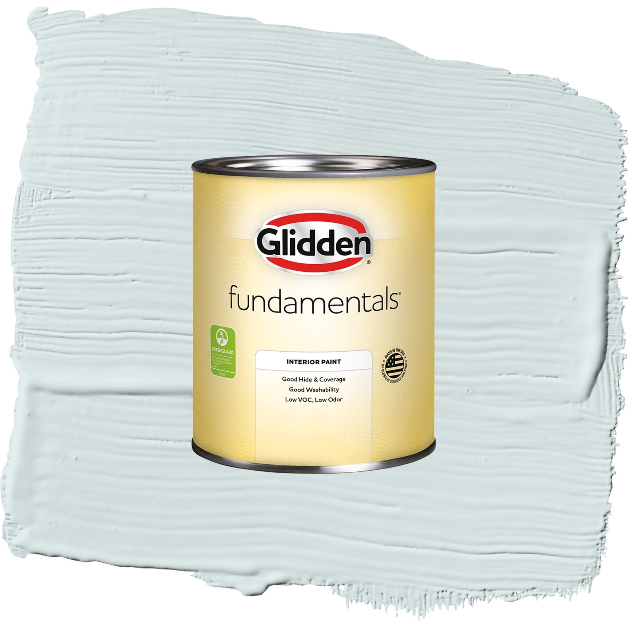 Glidden Fundamentals Pristine Petal Eggshell Interior Paint and Primer, 1 Quart