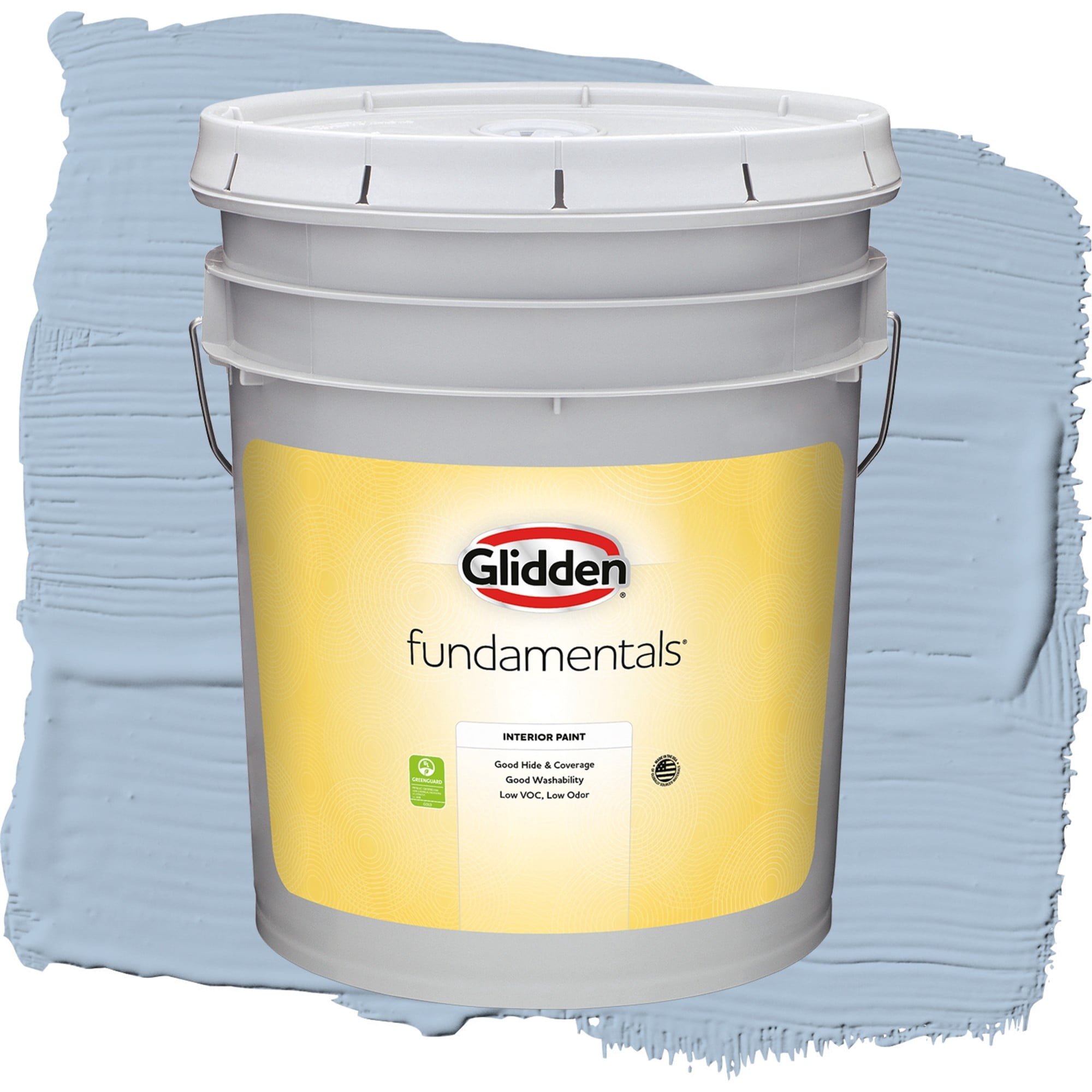 Glidden Fundamentals Rendezvous Eggshell Interior Paint and Primer, 5 Gallons
