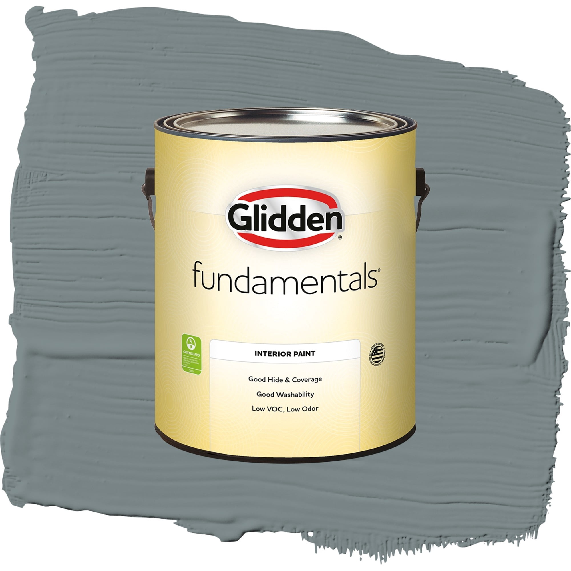 Glidden Fundamentals Rough Ride Flat Interior Paint and Primer, 1 Gallon