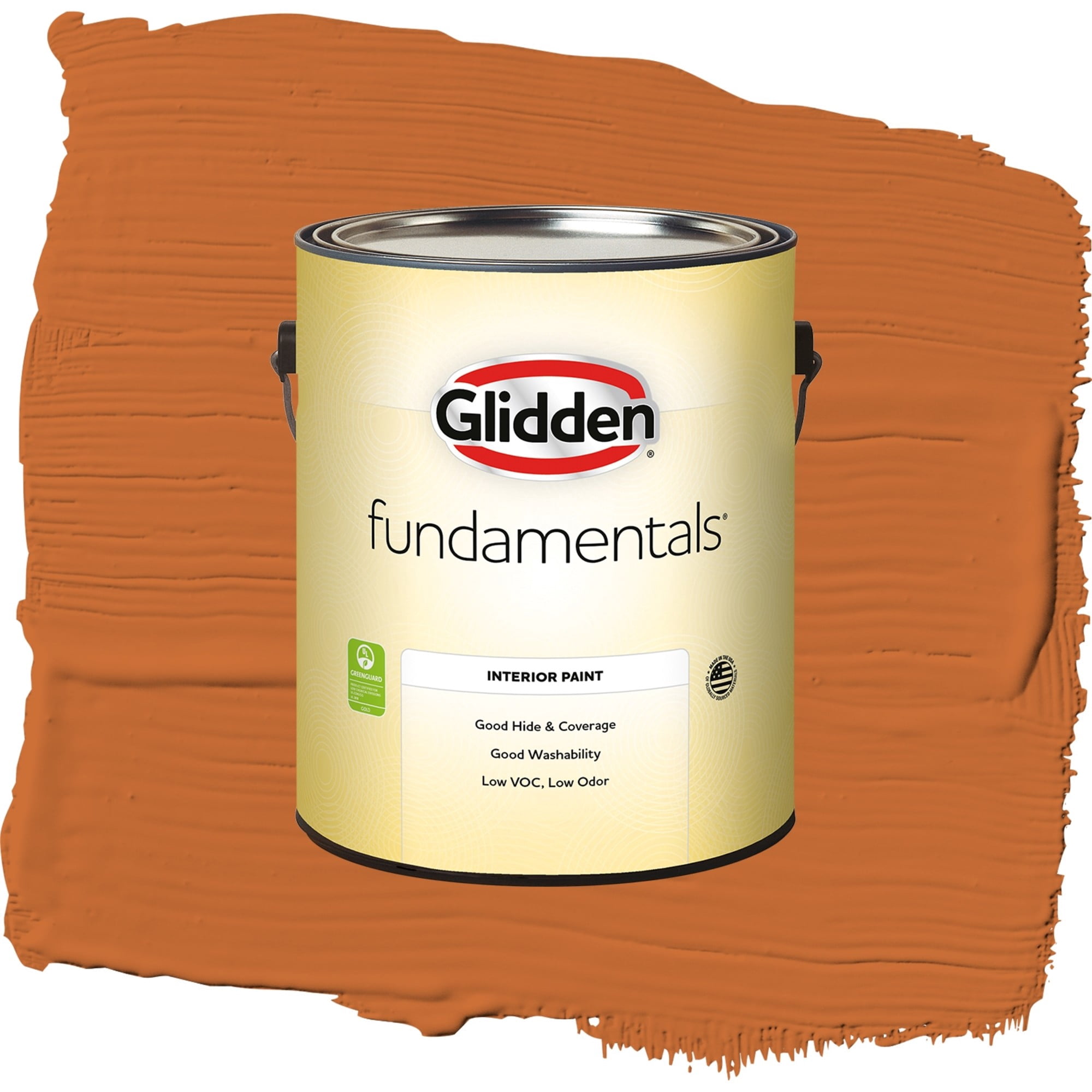 Glidden Fundamentals Sesame Crunch Flat Interior Paint and Primer, 1 Gallon