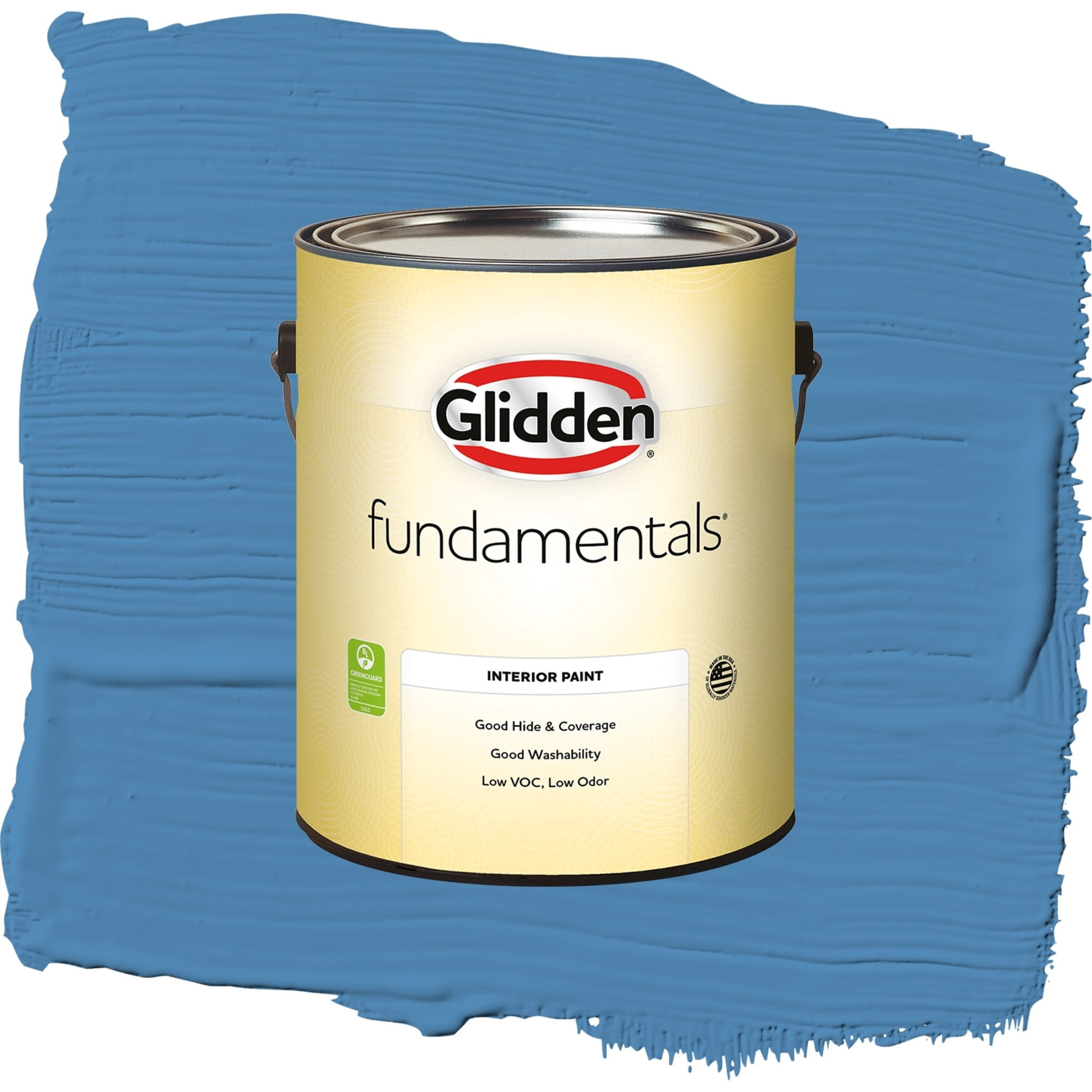 Glidden Fundamentals Ship's Harbor Eggshell Interior Paint and Primer, 1 Gallon