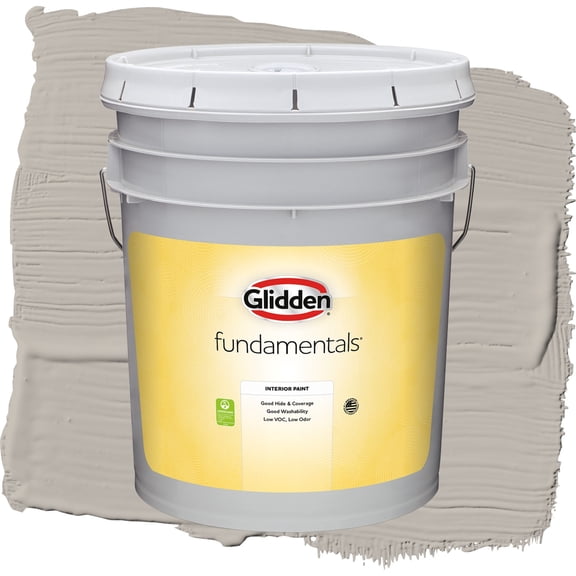Fundamentals Silver Dollar Interior Paint Flat , 5 Gallon