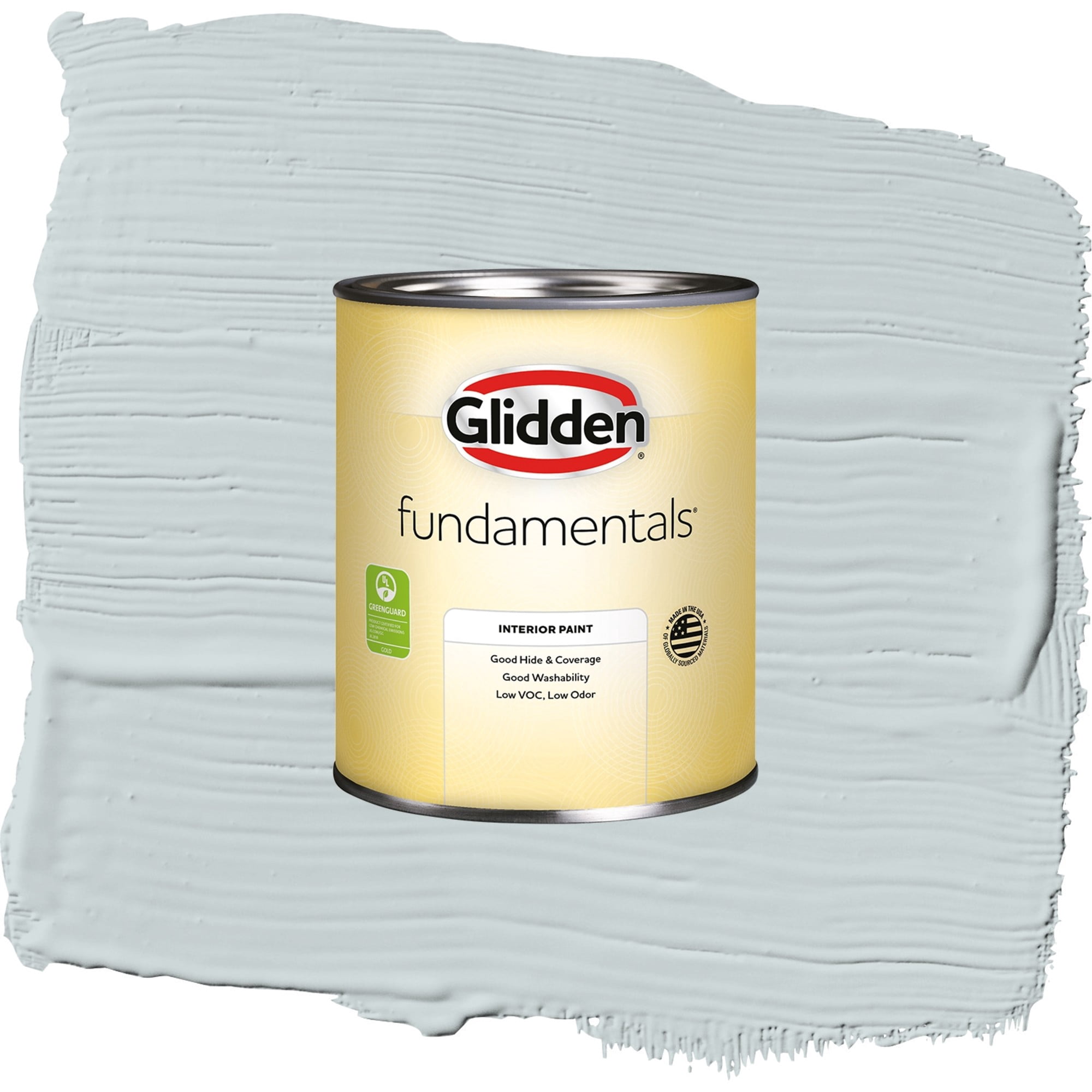 Glidden Fundamentals Sky Splash Eggshell Interior Paint and Primer, 1 Quart