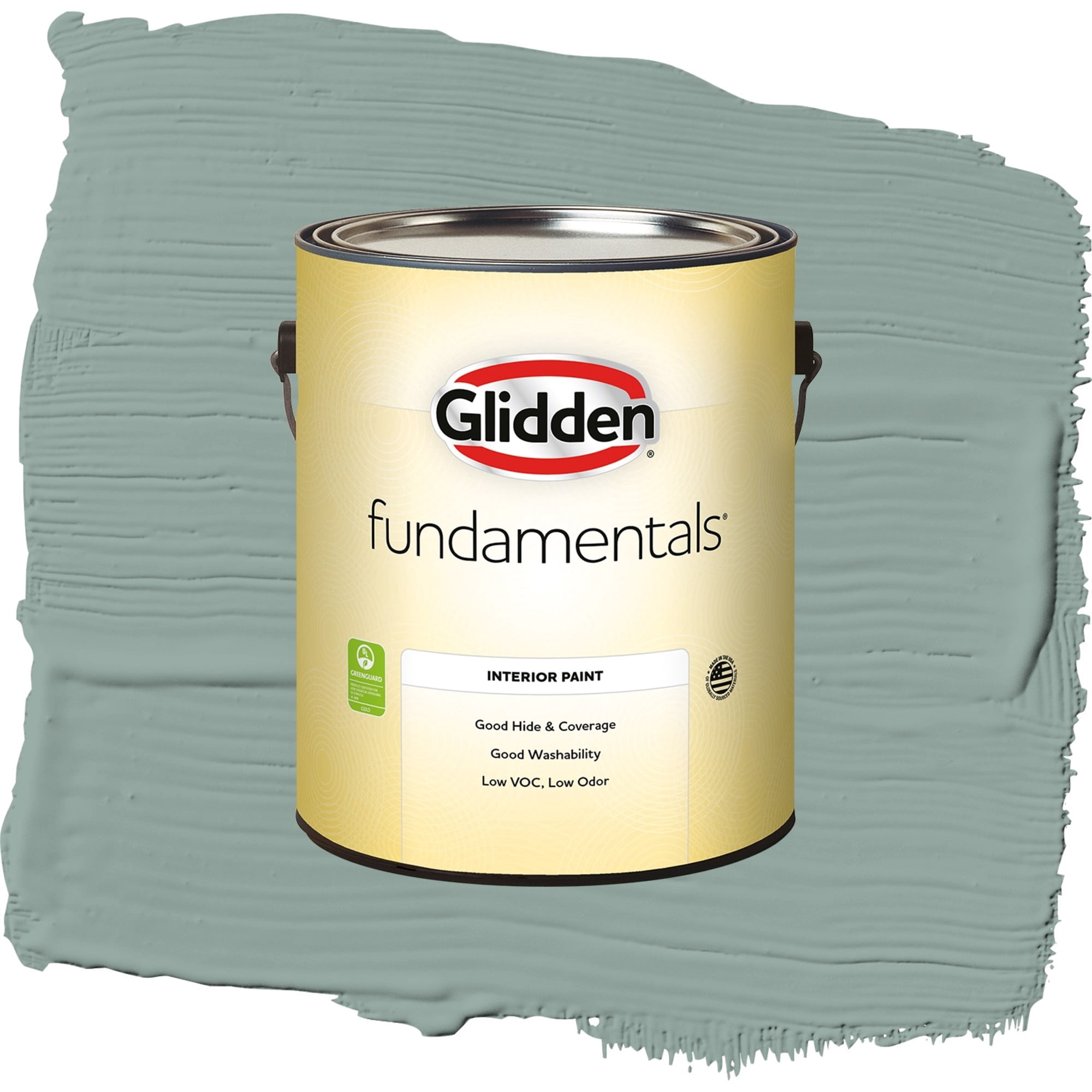Glidden Fundamentals Spruce Shade Eggshell Interior Paint and Primer, 1 Gallon