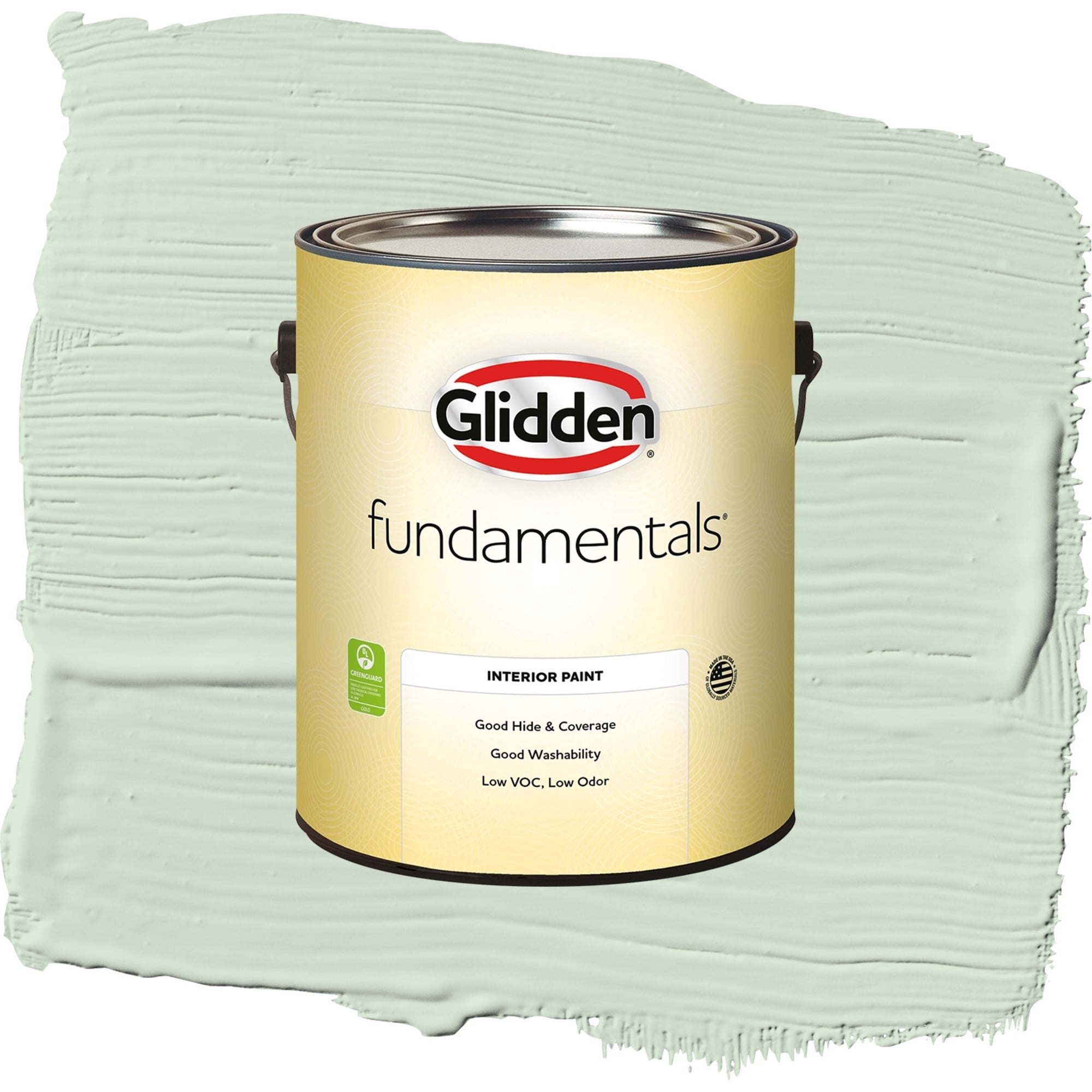 Glidden Fundamentals St. Augustine Flat Interior Paint and Primer, 1 Gallon