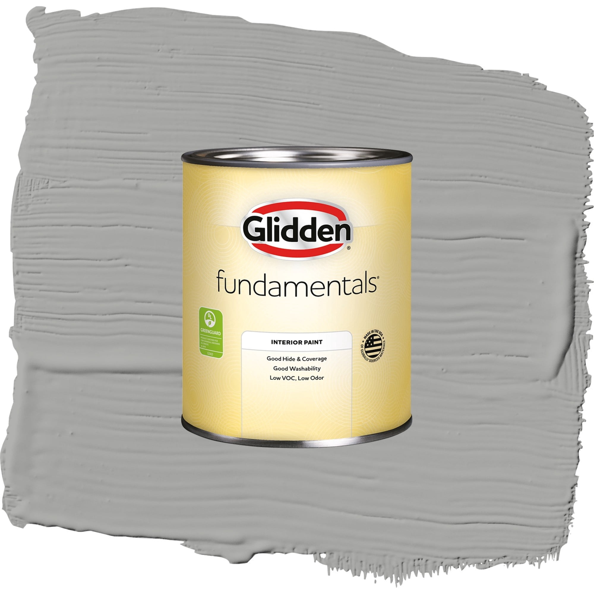 Glidden Fundamentals Statue Garden Semi Gloss Interior Paint and Primer, 1 Quart