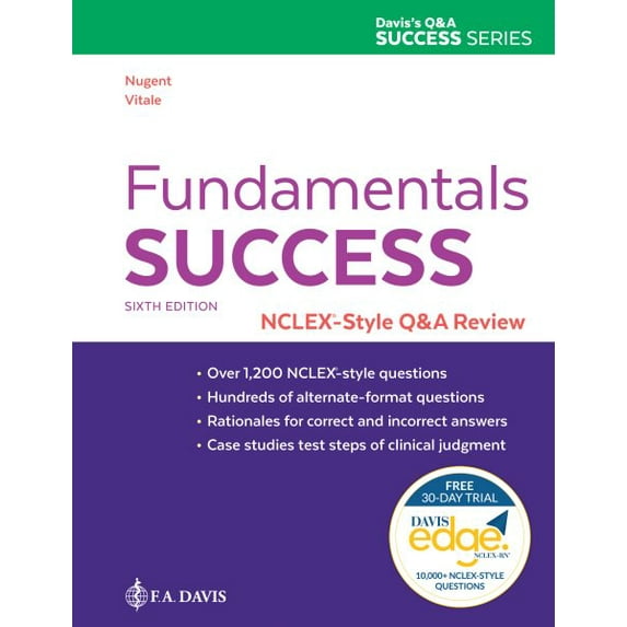 Pre-Owned Fundamentals Success: NCLEX-Style Q&A Review, 9781719646840, 1719646848, Paperback, Sixth edition