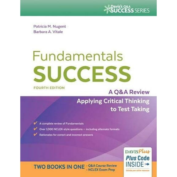 Pre-Owned Fundamentals Success: A Q&A Review Applying Critical Thinking to Test Taking (Paperback) 0803644140 9780803644144