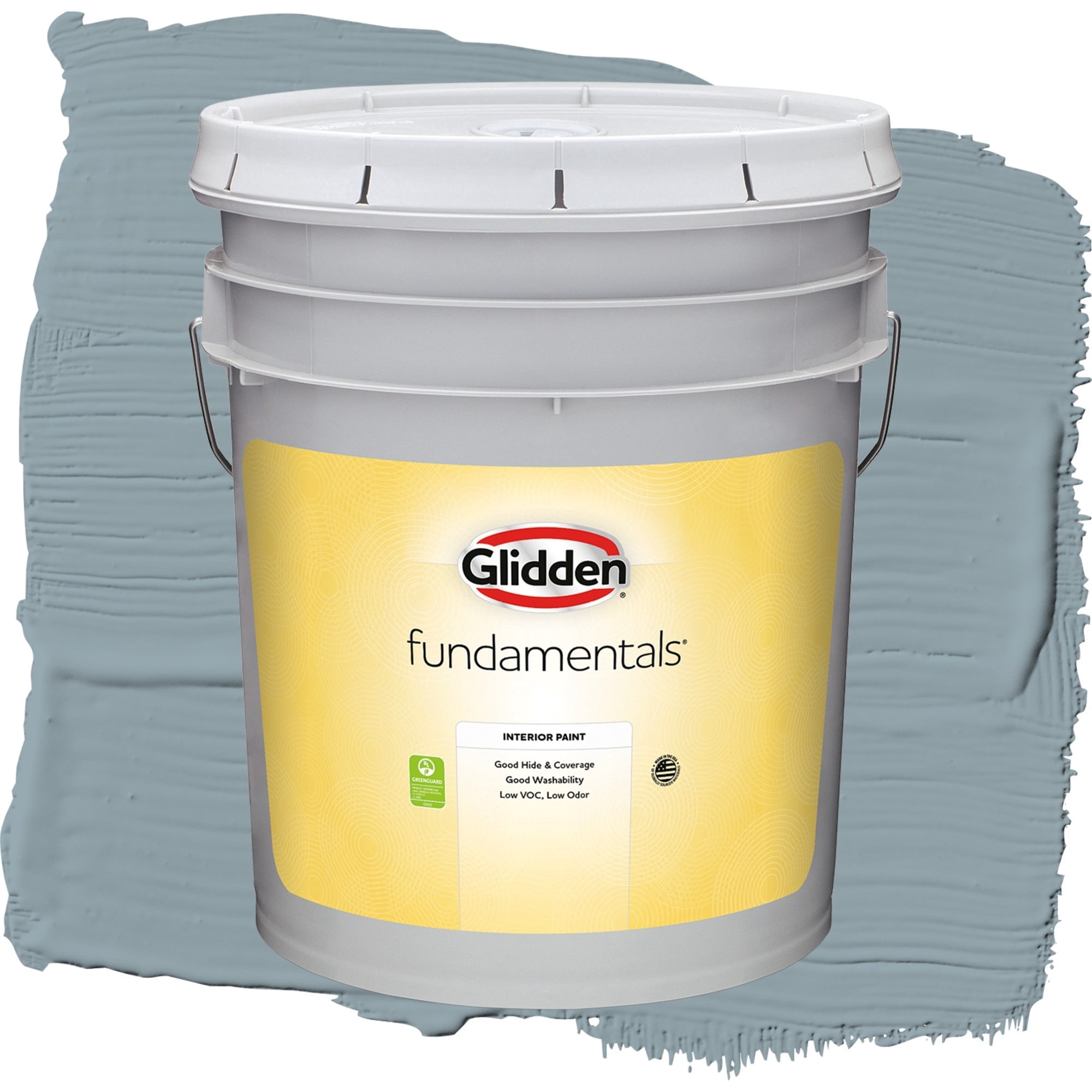 Glidden Fundamentals Symmetry Eggshell Interior Paint and Primer, 5 Gallons
