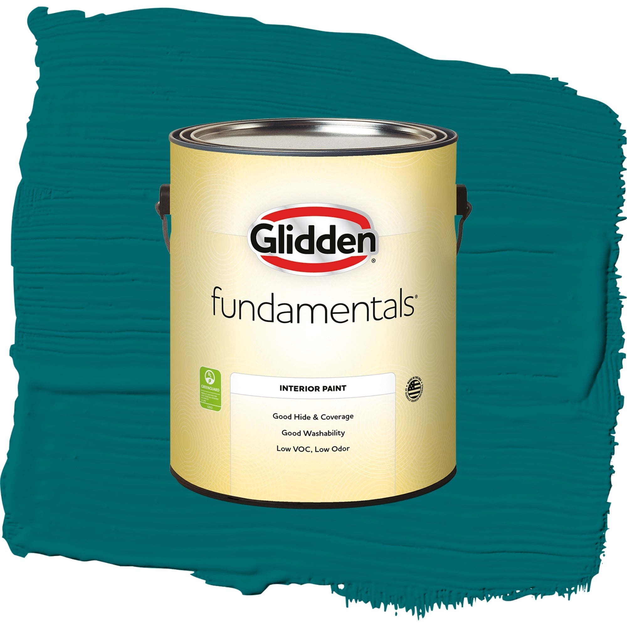 Glidden Fundamentals Tahitian Treat Eggshell Interior Paint and Primer, 1 Gallon