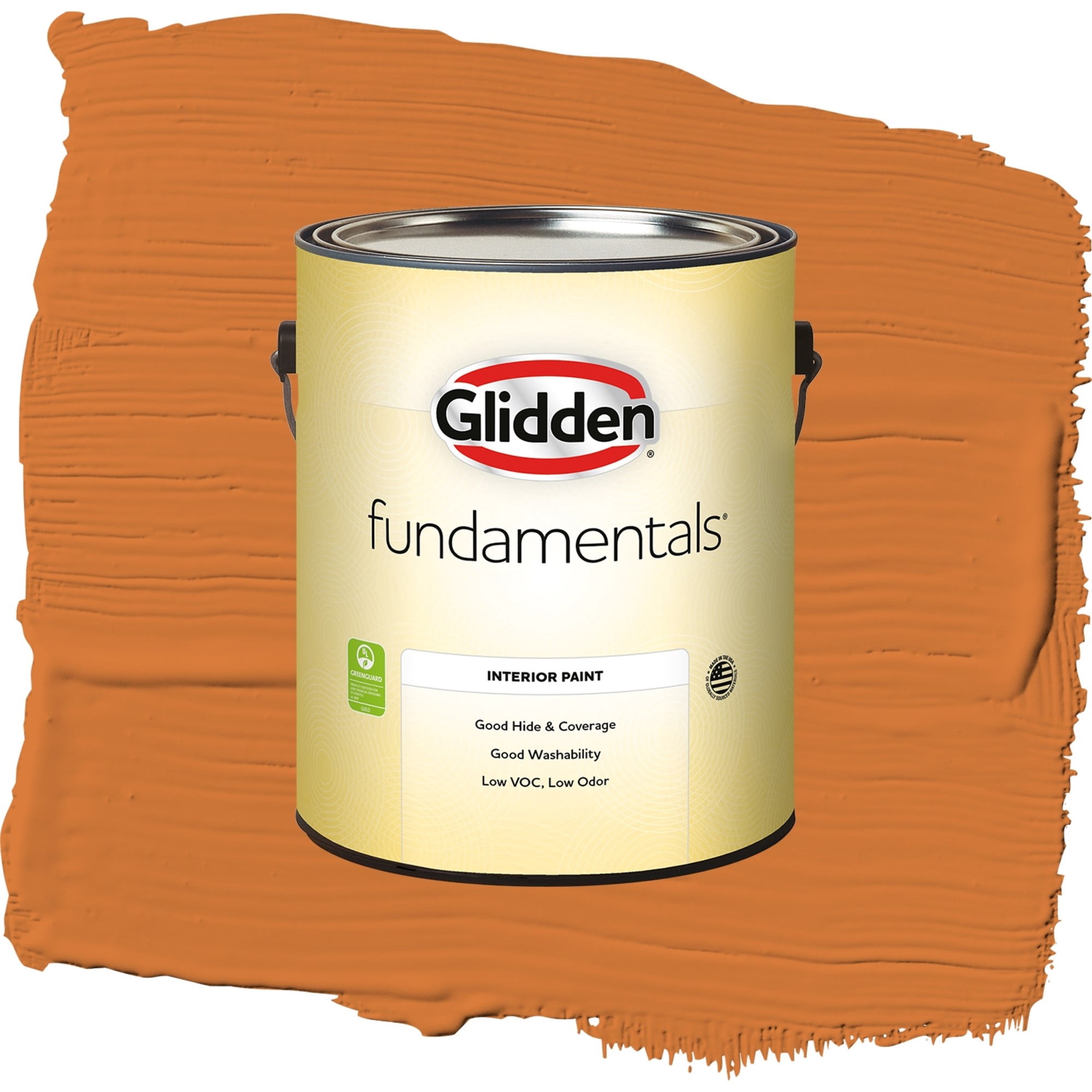 Glidden Fundamentals Tiger Tail Flat Interior Paint and Primer, 1 Gallon