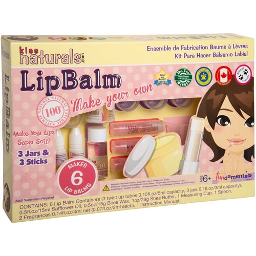 Fundamentals Toys Kiss Naturals DIY Lip Balm Making Kit