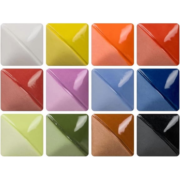Fundamentals Underglaze - Set of 12, 2 oz