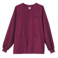thumbnail image 1 of Fundamentals 14770 Unisex Snap Front Warmup Scrub Jacket, 1 of 2