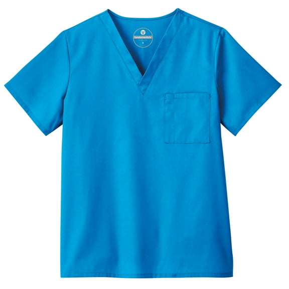 Fundamentals Unisex One Pocket Scrub Top, Style 14900