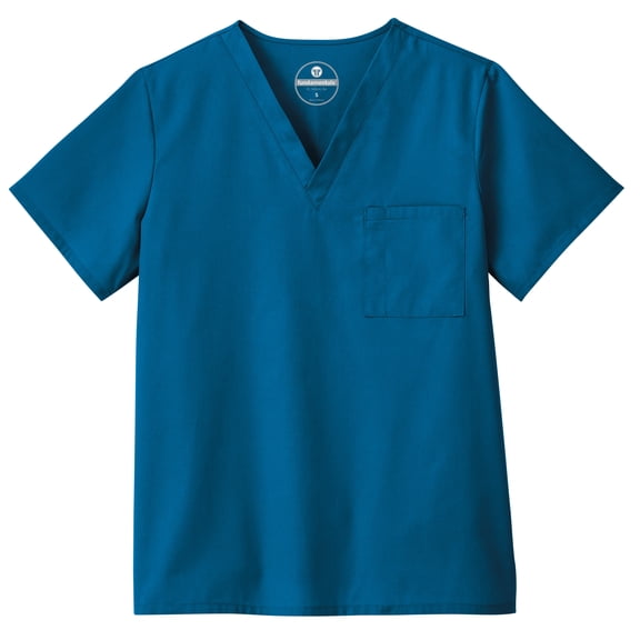 Fundamentals Unisex Short Sleeve One Pocket V-Neck Top - 14900