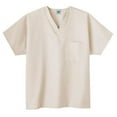 thumbnail image 1 of Fundamentals Unisex Short Sleeve V-Neck Scrub Top - 14000, 1 of 1