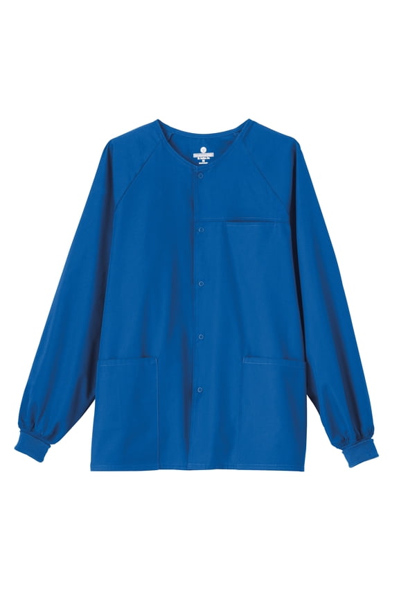 Unisex Snap Front Warmup Scrub Jacket, Style 14770
