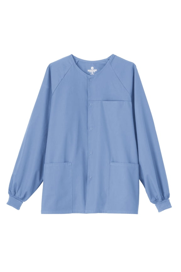 Unisex Snap Front Warmup Scrub Jacket, Style 14770