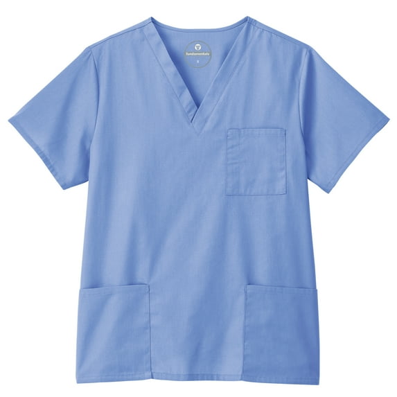 Fundamentals Unisex Three Pocket Scrub Top, Style 14869