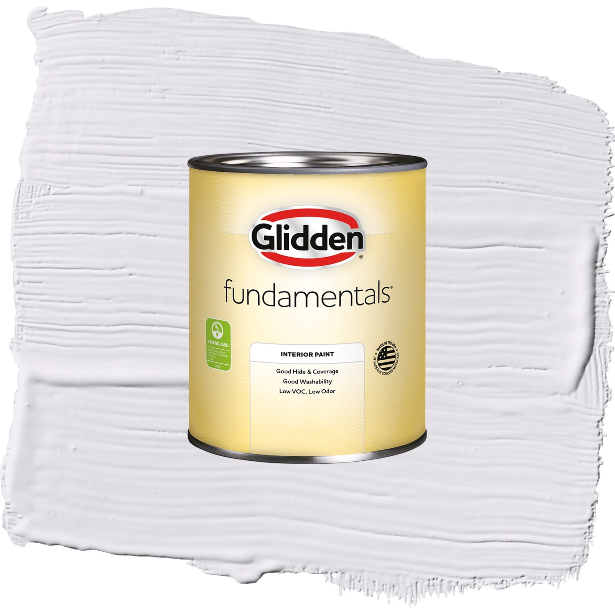 Glidden Fundamentals Violet Hush Eggshell Interior Paint and Primer, 1 Quart