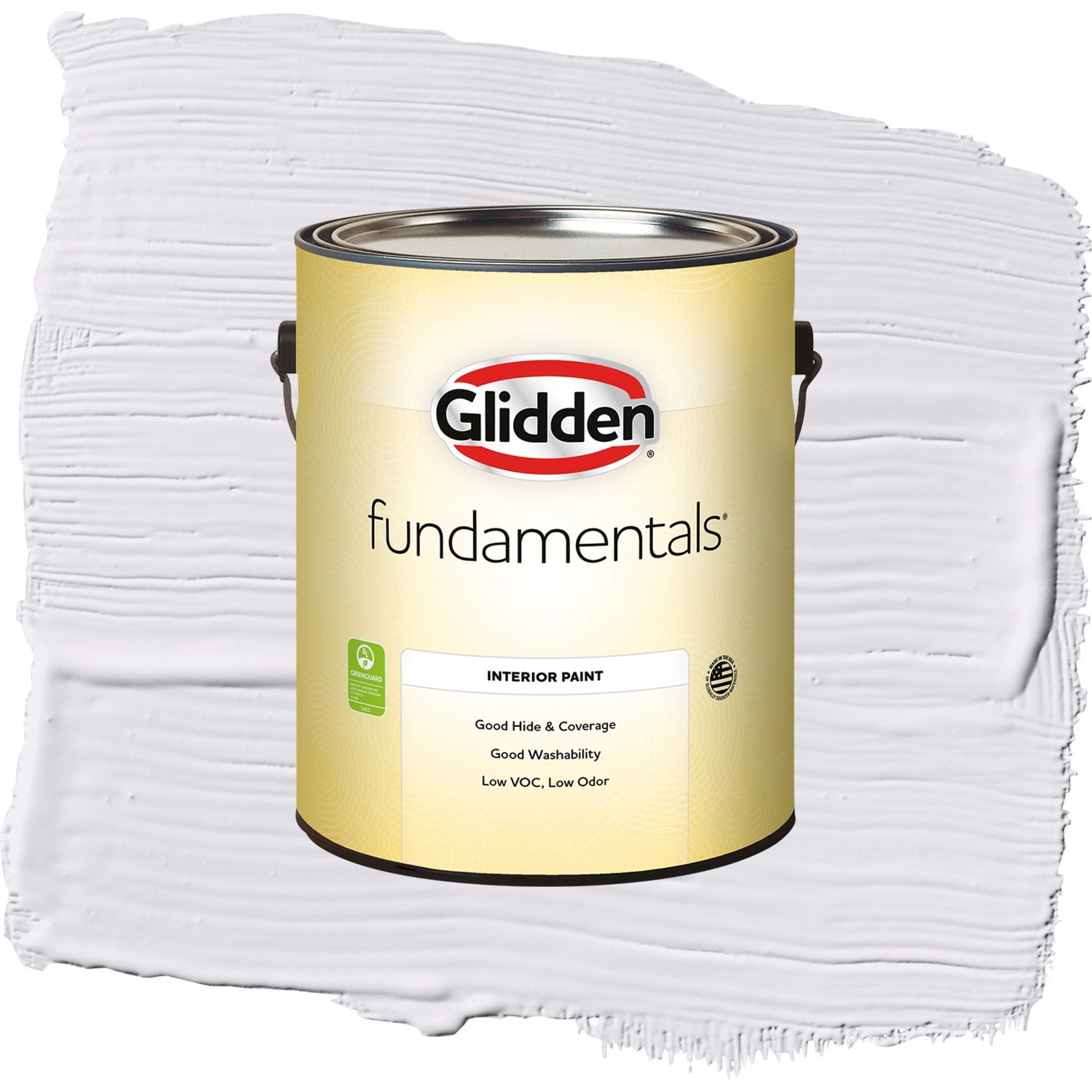 Glidden Fundamentals Violet Hush Flat Interior Paint and Primer, 1 Gallon