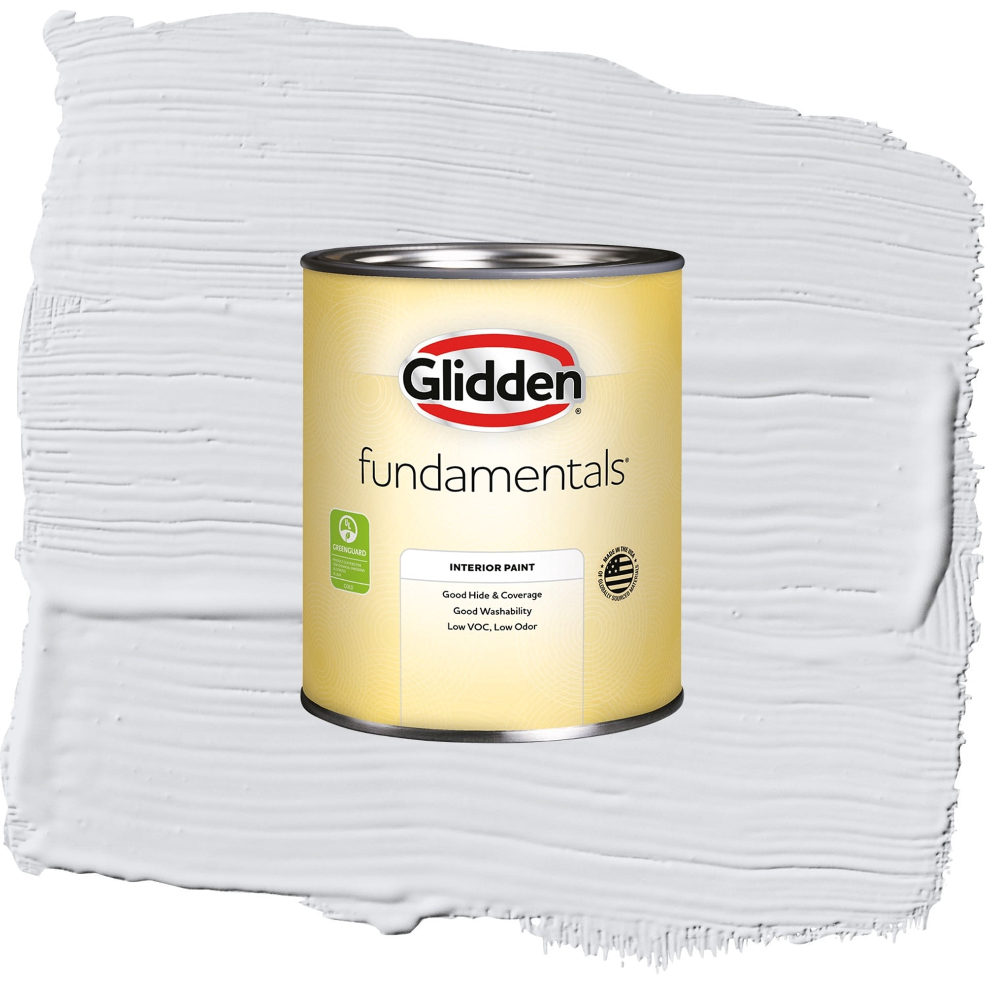 Glidden Fundamentals Wayward Winds Flat Interior Paint and Primer, 1 Quart