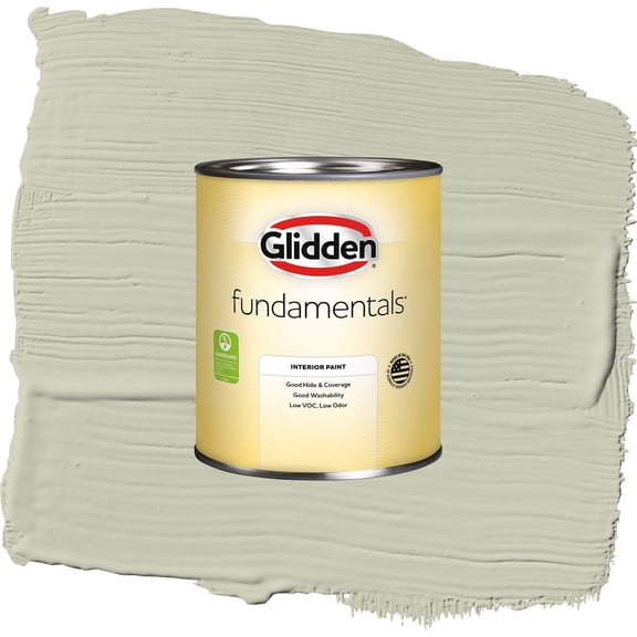 Fundamentals Whispering Pine Interior Paint Flat , 1 Quart