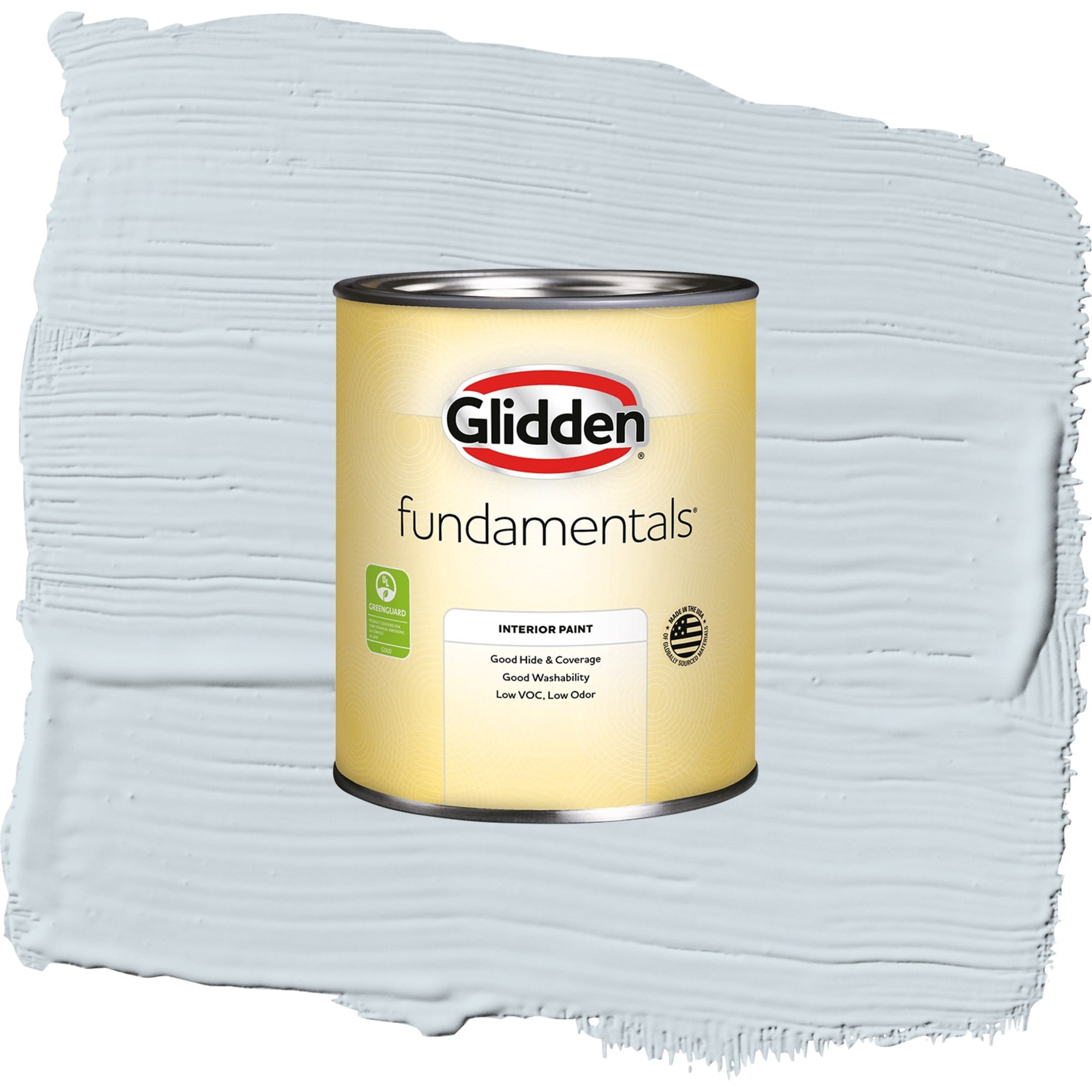 Glidden Fundamentals Zen Semi Gloss Interior Paint and Primer, 1 Quart