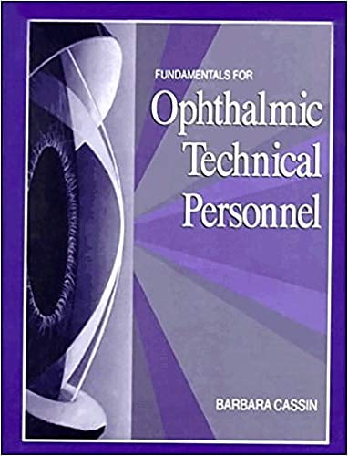 Pre-Owned Fundamentals for Ophthalmic Technical Personnel (Hardcover) 0721649319 9780721649313