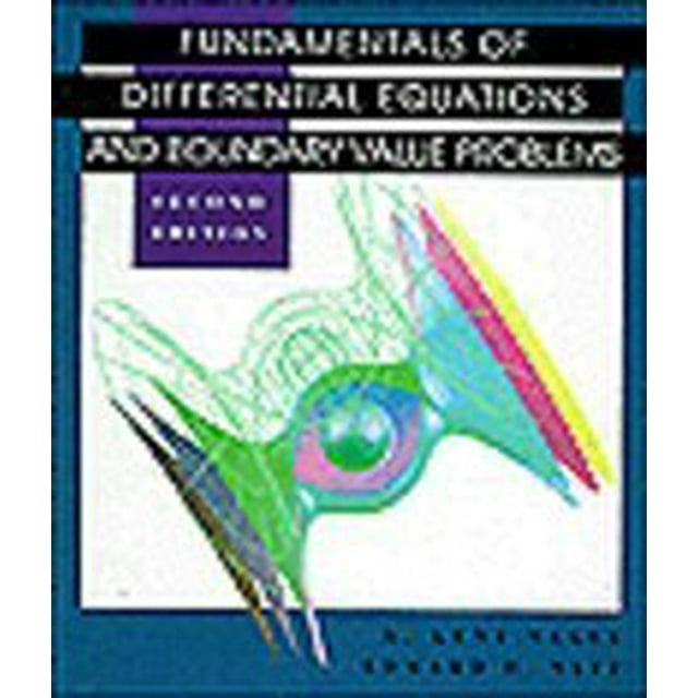 PreOwned Fundamentals of Differential Equations and Boundary Value Problems Hardcover R. Kent