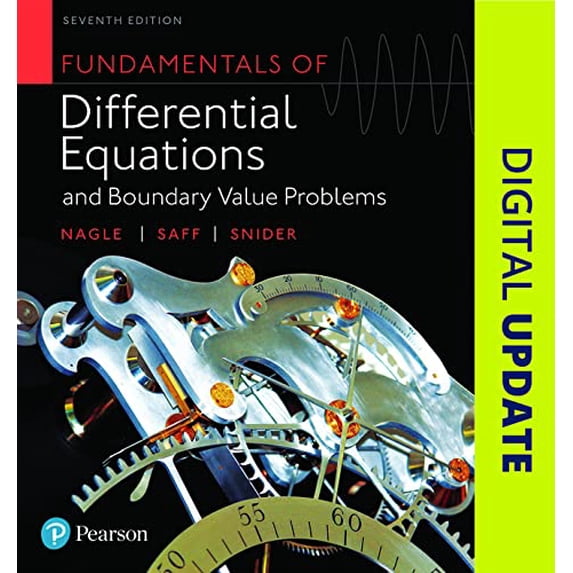 Pre-Owned Fundamentals of Differential Equations and Boundary Value Problems, 9780321977106, 0321977106, Hardcover, 7 edition