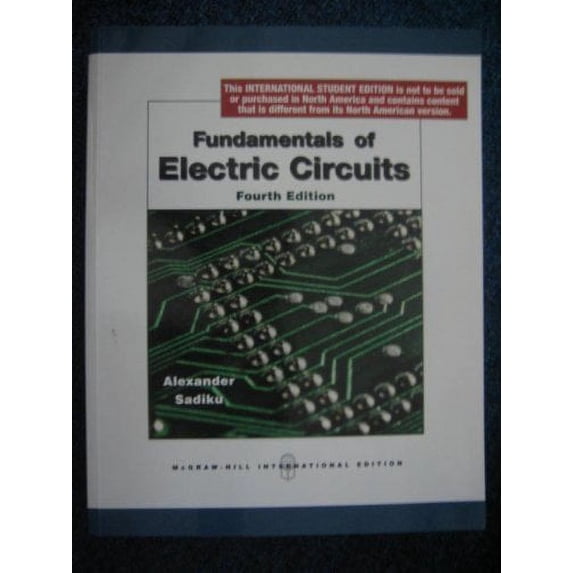 Pre-Owned Fundamentals of Electric Circuits (Paperback) 0071272380 9780071272384