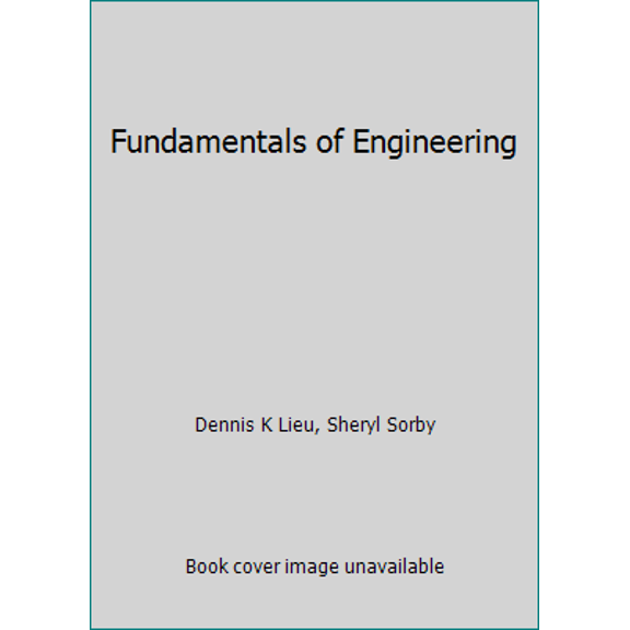 Pre-Owned Fundamentals of Engineering (Paperback) 1305035836 9781305035836
