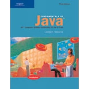 Fundamentals of Java: Ap* Computer Science Essentials for the a Exam (Hardcover) by Dr. Kenneth Lambert, Martin Osborne
