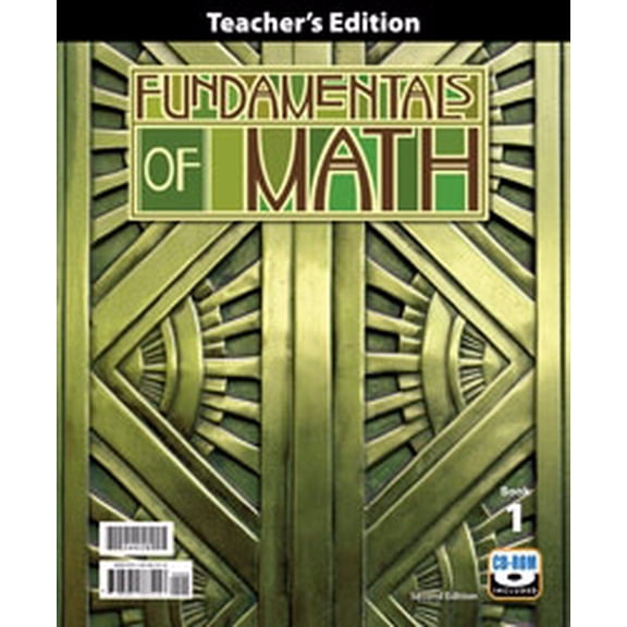 Fundamentals Of Math Teacher S Edition W/Cd (2Nd Edition)