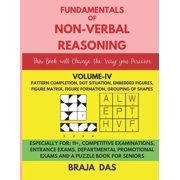 Fundamentals of Non-Verbal Reasoning, Volume-IV Paperback