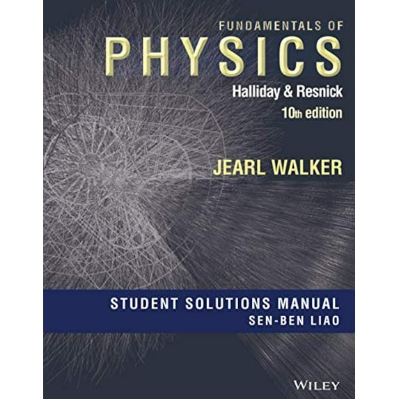 Pre-Owned Fundamentals Physics 10e SSM (Paperback) 1118230663 9781118230664