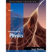 Fundamentals of Physics, Volume 1 Hardcover by David Halliday, Robert Resnick, Jearl Walker
