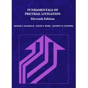 Pre-Owned Fundamentals of Pretrial Litigation (Coursebook), 9781642428506, 1642428507, Paperback, 11 edition