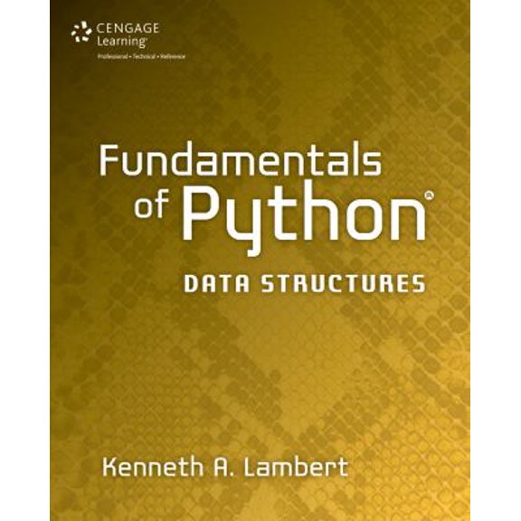 Pre-Owned Fundamentals of Python: Data Structures (Paperback) 1285752007 9781285752006