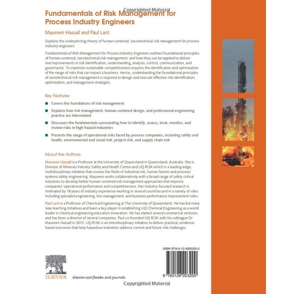 Pre-Owned Fundamentals of Risk Management for Process Industry Engineers [Paperback] Hassall, Maureen and Lant, Paul