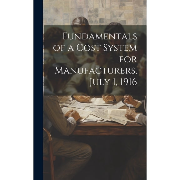 Fundamentals of a Cost System for Manufacturers, July 1, 1916 (Hardcover)