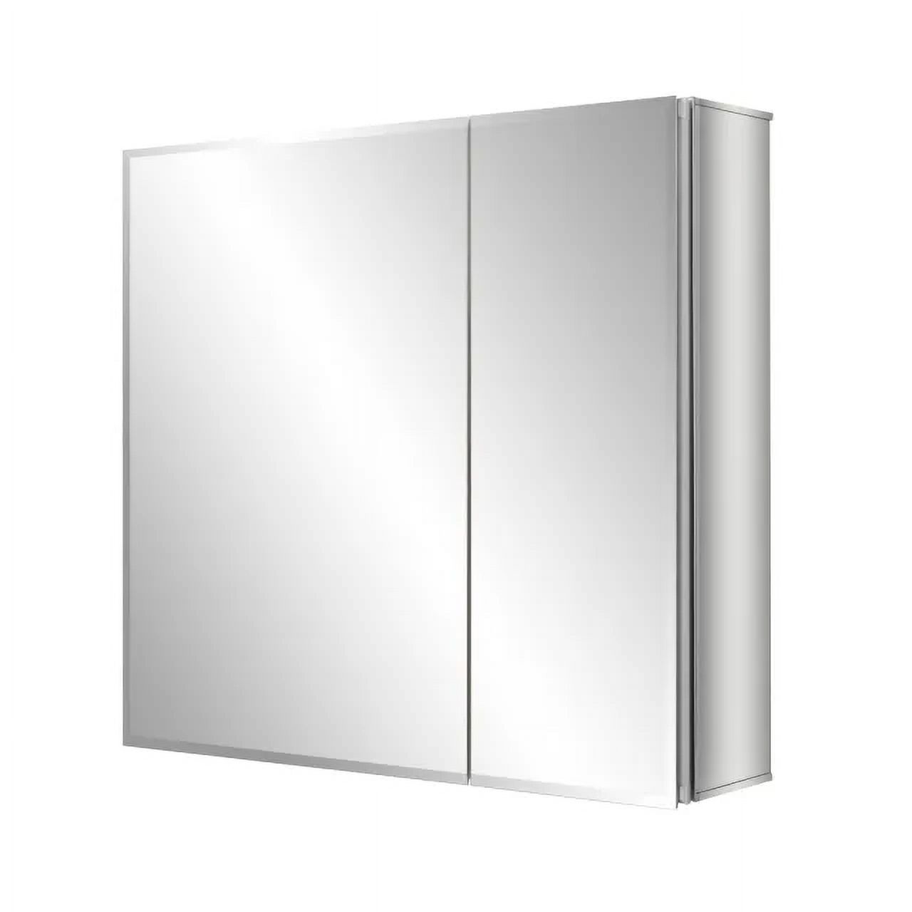 Fundin ALuminum Medicine with Beveled Edge Double Sided Mirror