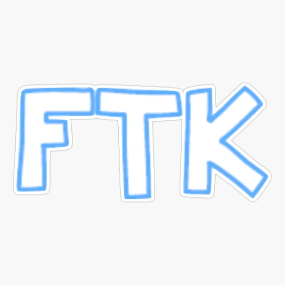 Fundraising Team Initials Sticker