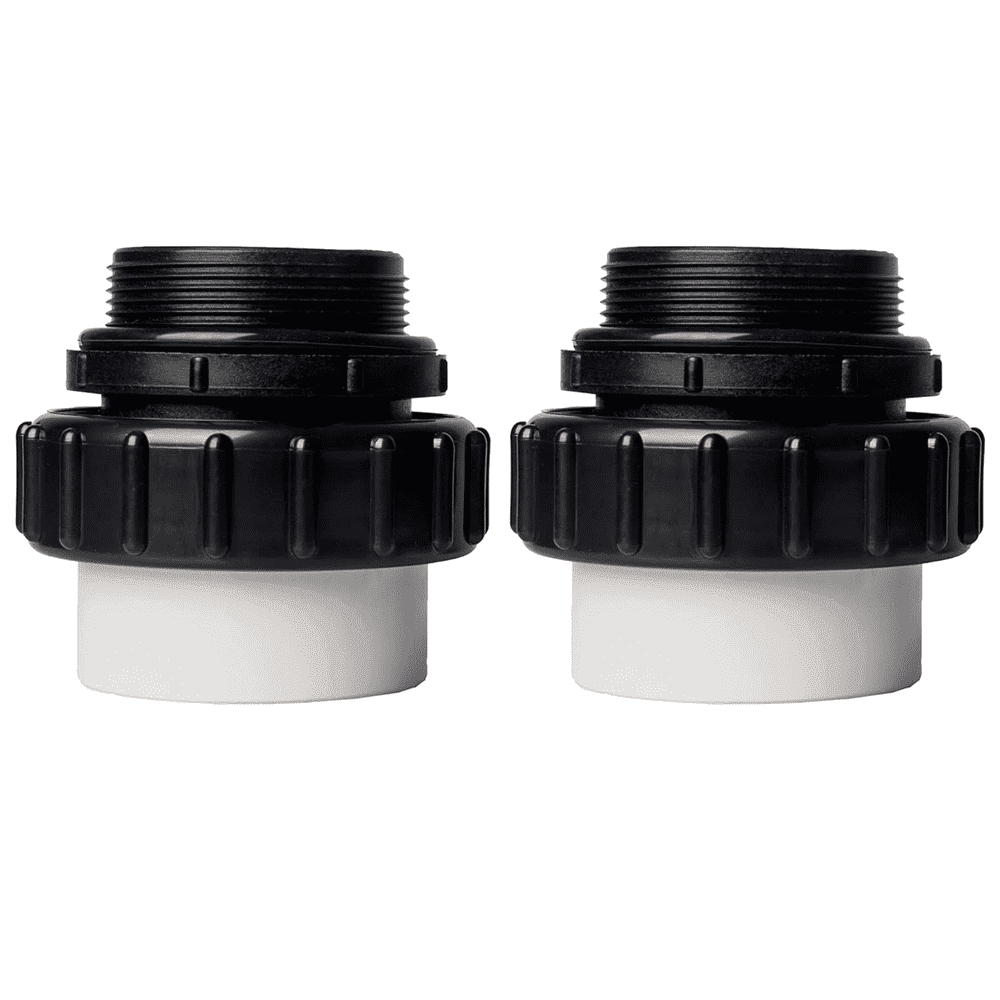 Fundyliue 2Pcs Quick-Disconnect 2-Inch Hand-Tightened Pool Pump High ...