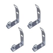 Fundyliue 4 Pack T-Slot Load Stops Truck Cross Bar Replacement for Ladder Firewood Skis Snowboard Kayak Rooftop Racks