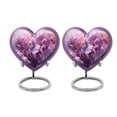thumbnail image 1 of Funeral Butterflies On A Magical Forest Urn For Adult Female & Male - Mom & Dad Urns For Human Ashes - Burial Urns For Adult Human Ashes - Keepsake Urns For Human Ashes(Size - 3Inch, 2Pcs), 1 of 5