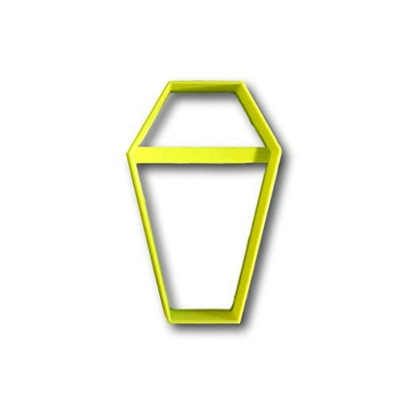 Funeral Coffins Cookie Cutter Outline (4")- Fast Shipping - Sharp Edges - Exceptional Quality